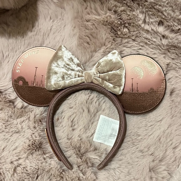 Disney Parks Star Wars Tatooine Loungefly Mouse Ears Headband - Picture 1 of 2
